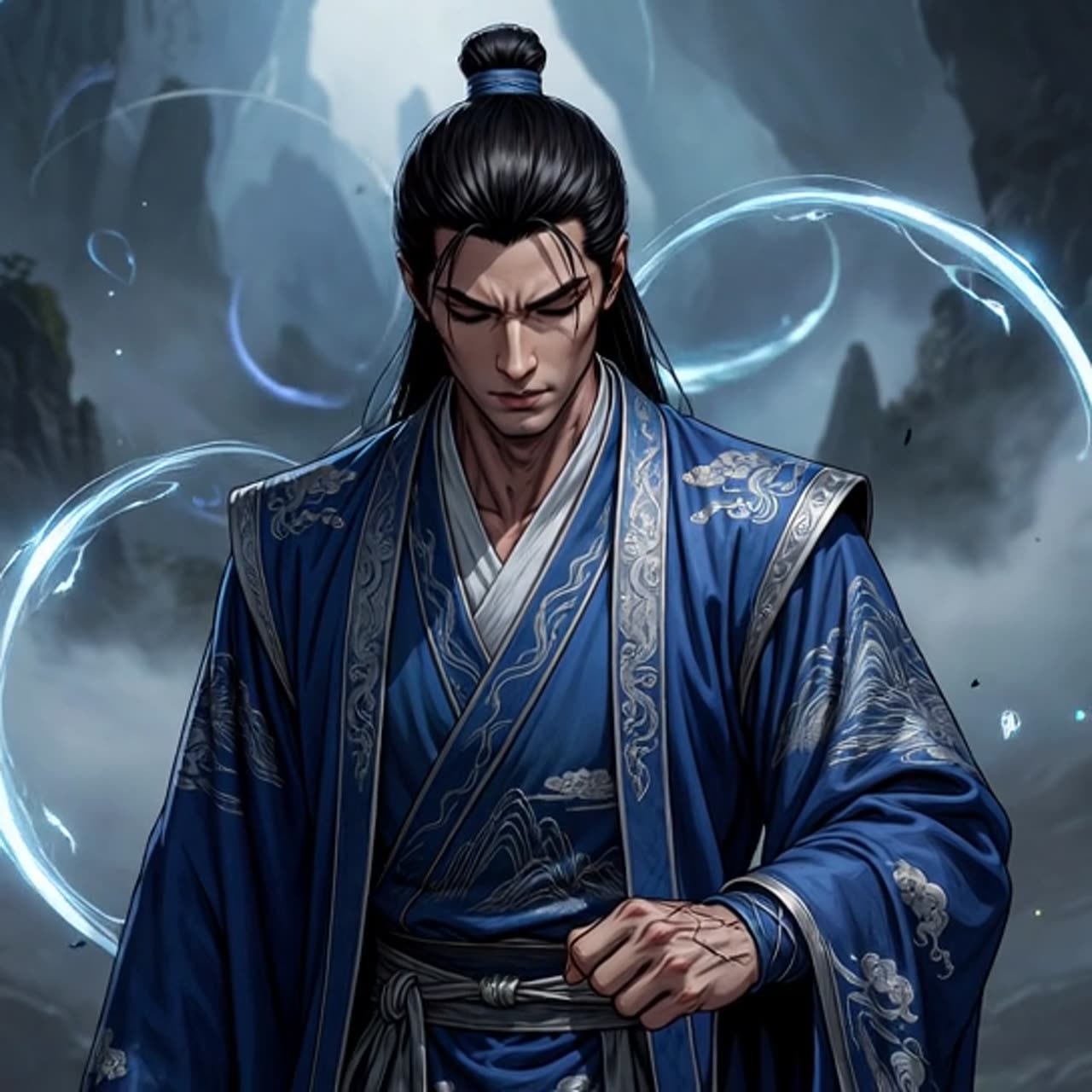 Theme Fantasy Swordmaster Poster